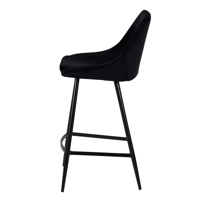 Tabouret de bar VICO coloris noir