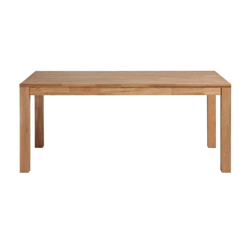 Table de salle à manger MARIELLA coloris naturel 140 x 90 cm
