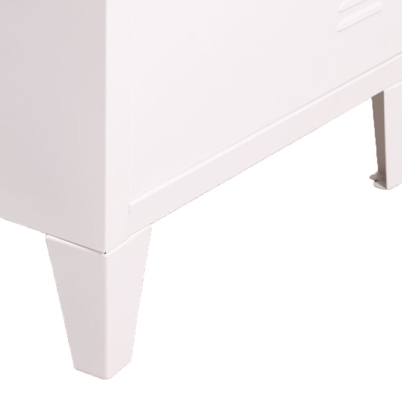 Casier de rangement POHPLI coloris blanc