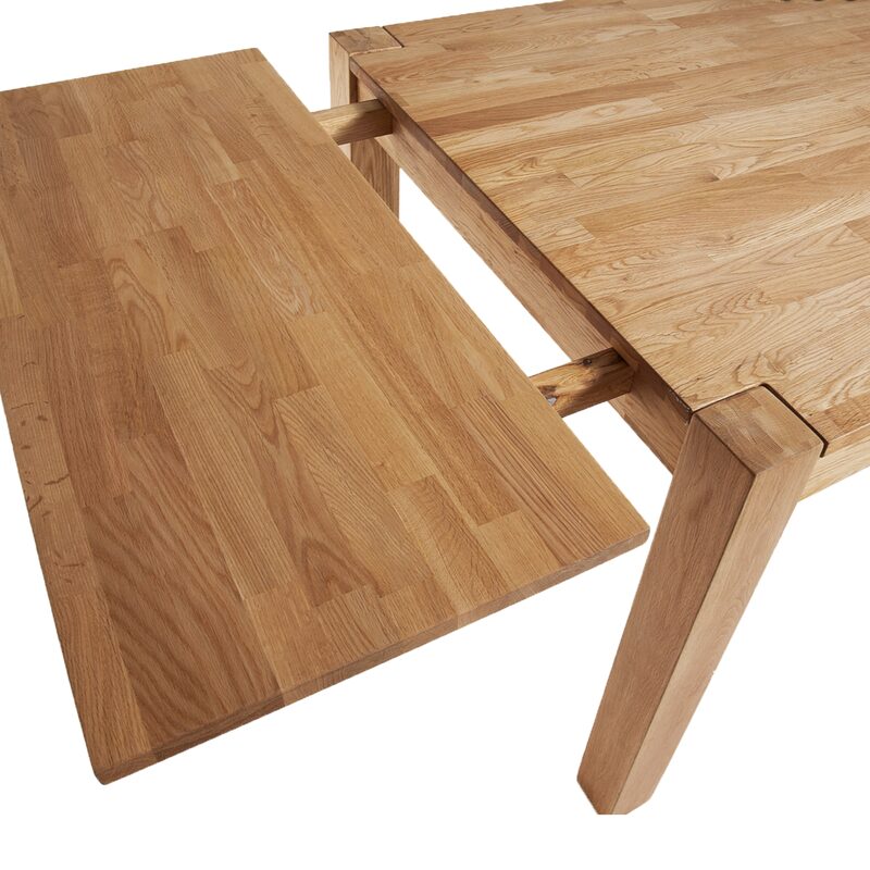 Table de salle à manger MARIELLA coloris naturel 140 x 90 cm
