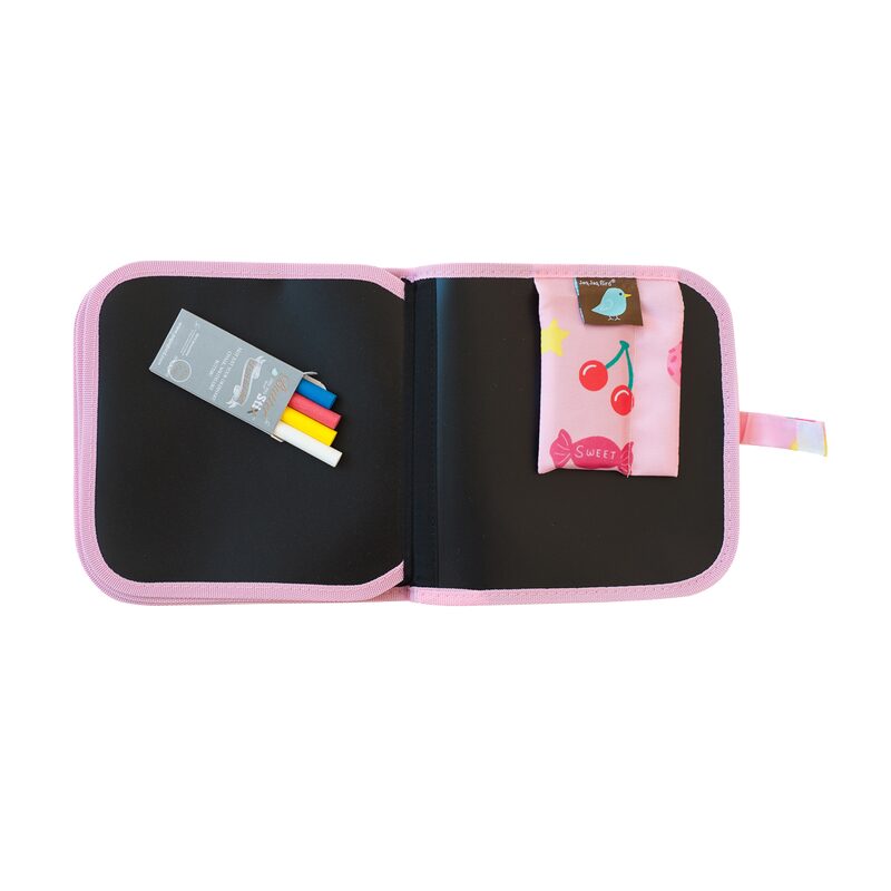Coloriage CAHIER ARDOISE LICORNE + 4 CRAIES ZÉRO POUSSIÈRE