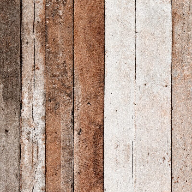 Papier peint intissé MIRAMAR coloris châtaigne