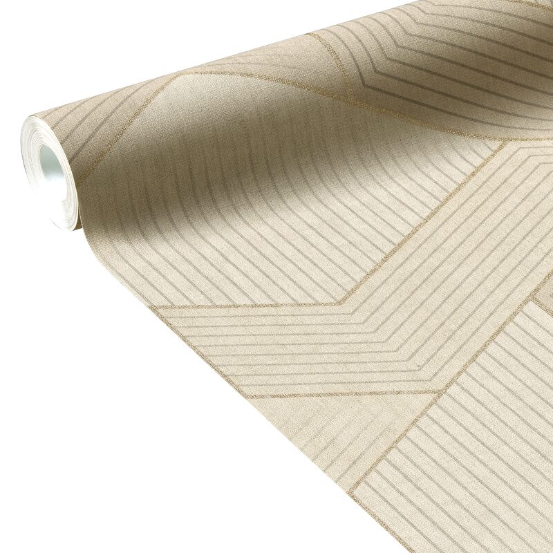 Papier peint intissé STANLEY coloris sable