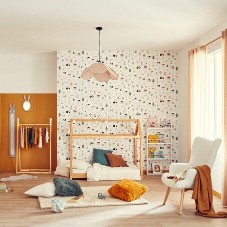 Papier peint intissé SIMPLE LIFE coloris multicolore