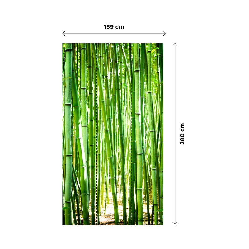 Papier peint panoramique L BAMBOO 159 x 280 cm