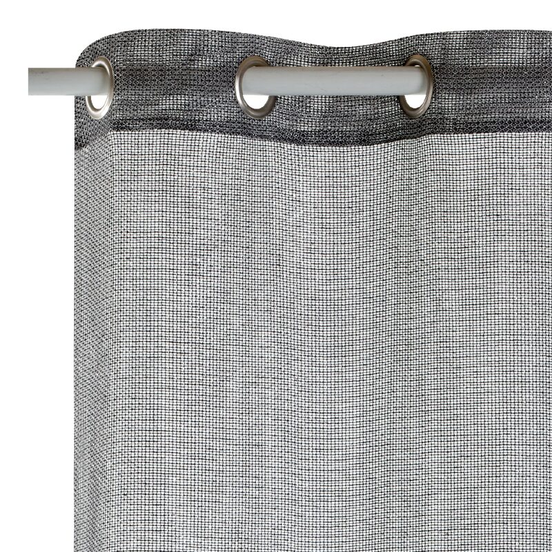 Voilage ORPELLO coloris gris 140 x 240 cm