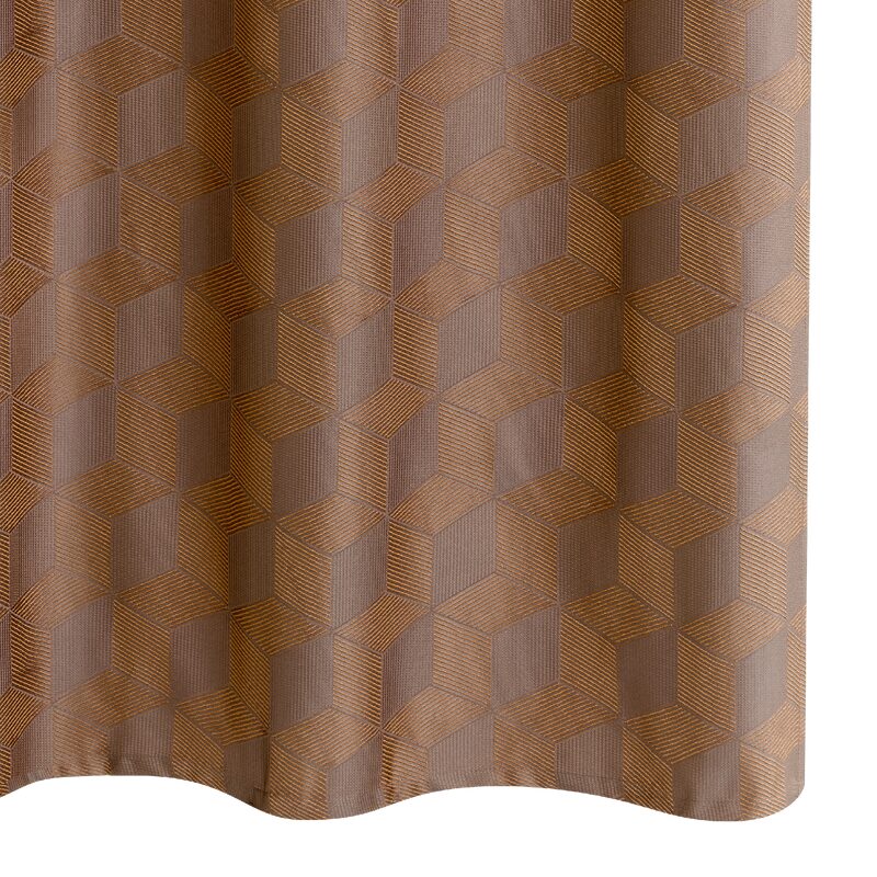 Rideau BRYAN coloris brique 140 x 260 cm