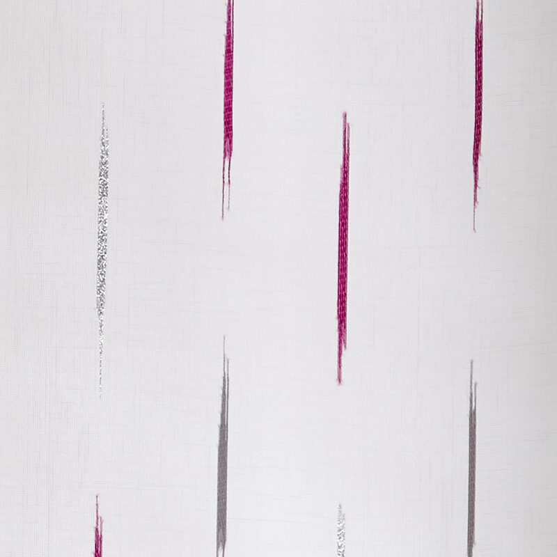 Voilage ORION coloris bordeaux 140 x 260 cm