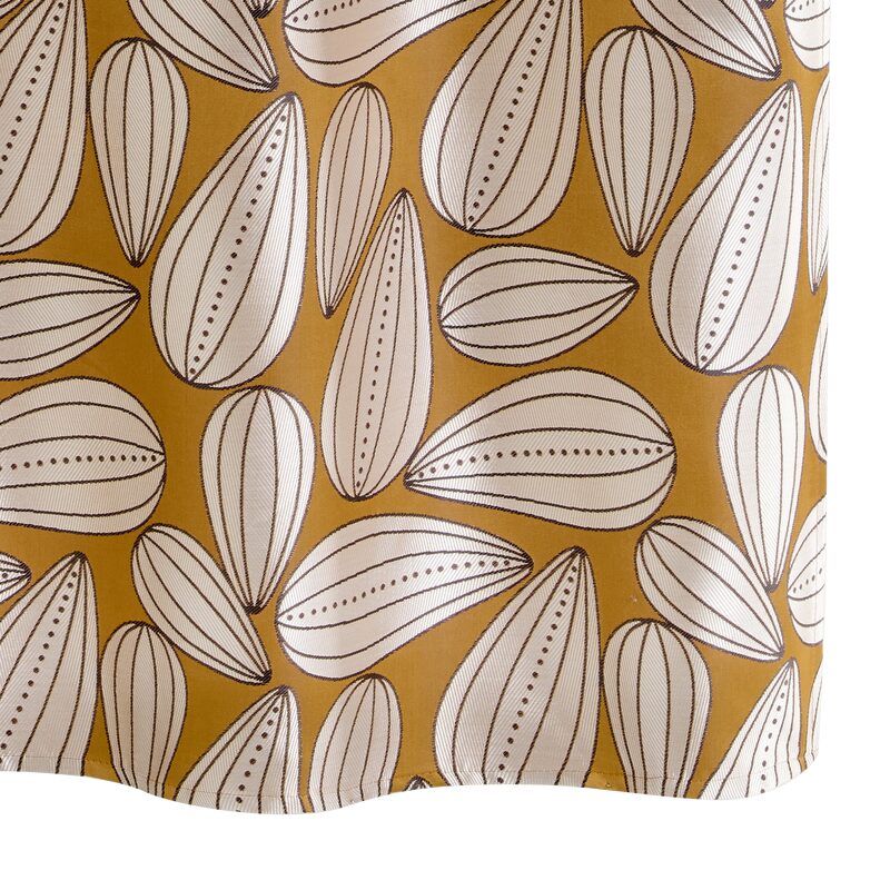 Rideau KOPEE coloris safran 140 x 260 cm