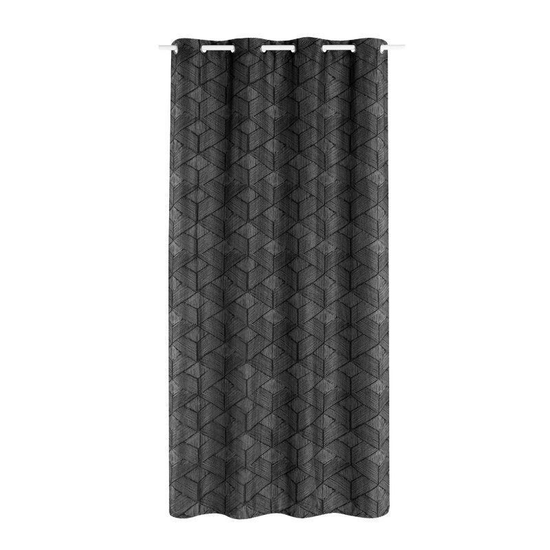 Rideau JORK coloris anthracite 140 x 260 cm