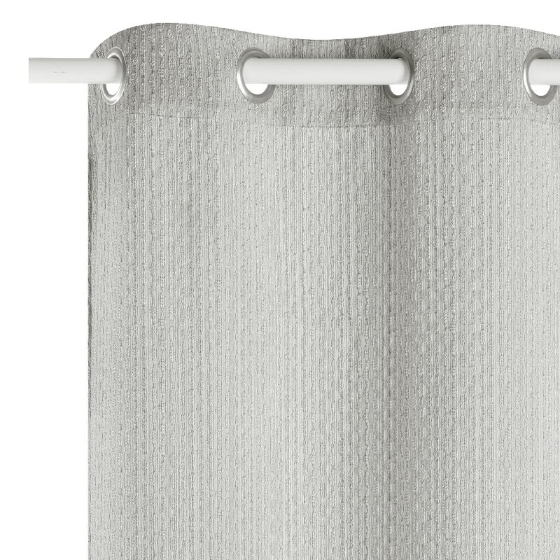 Rideau LUBAYE coloris lin 140 x 260 cm