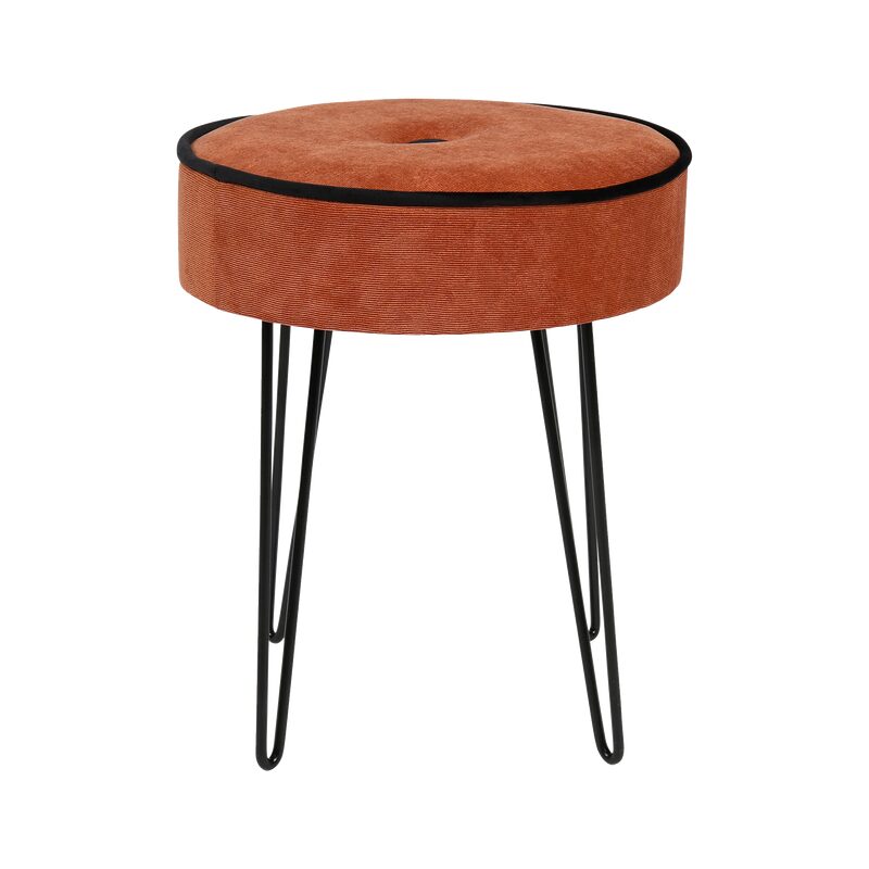 Tabouret COSTA coloris terracotta