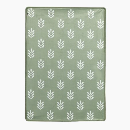 Tapis ALOIS coloris vert clair 70 x 100 cm