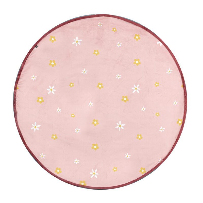 Tapis ANNA coloris rose 100 cm