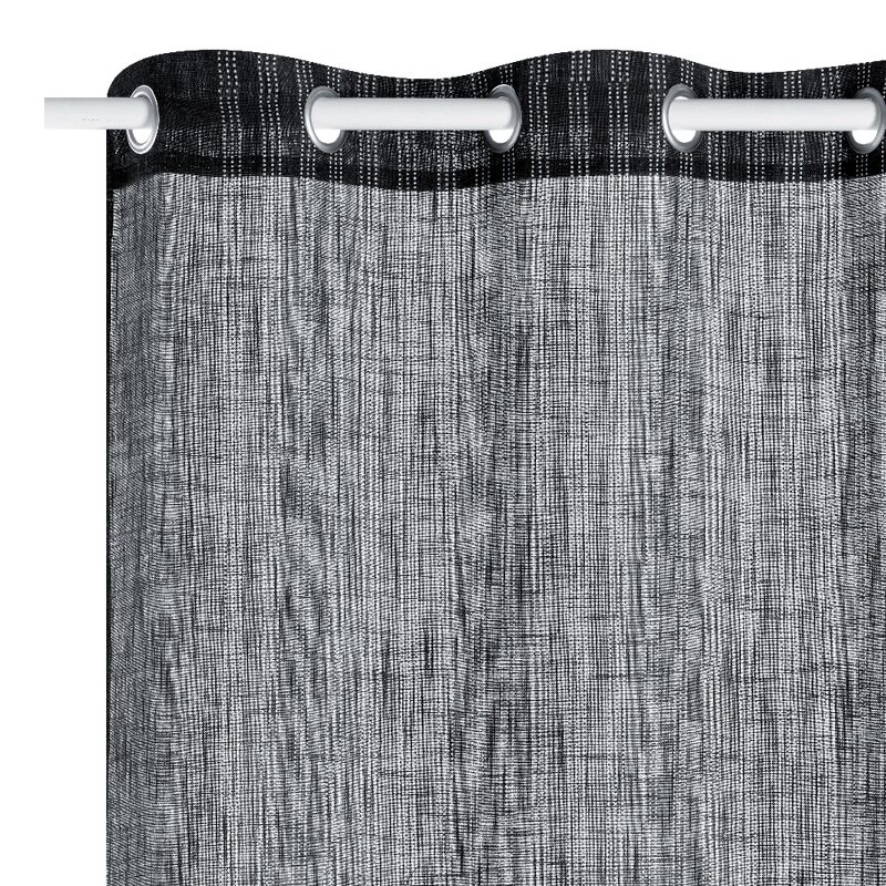 Rideau BLAKE coloris noir 140 x 260 cm