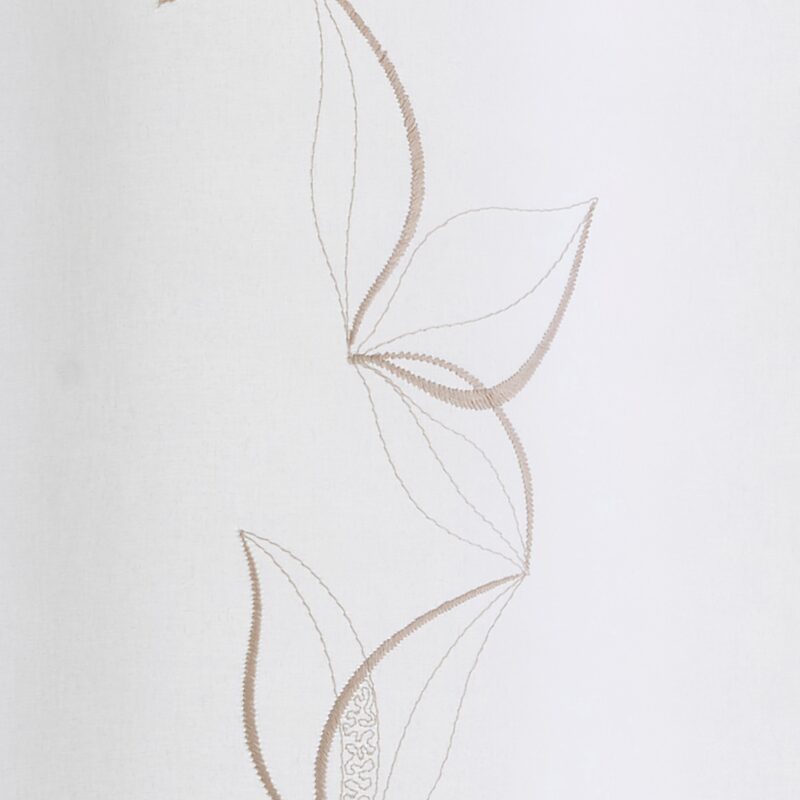 Voilage MAEVA coloris beige 140 x 240 cm