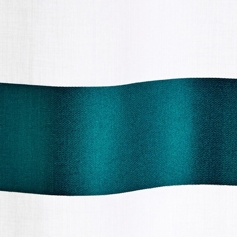 Voilage SODAD coloris paon 140 x 240 cm