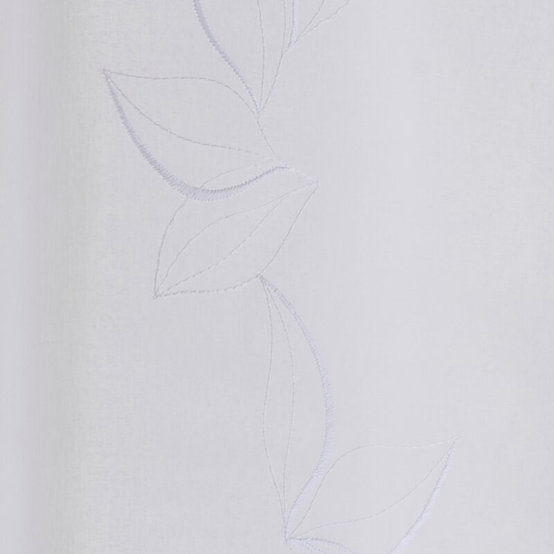 Voilage MAEVA coloris blanc 140 x 240 cm