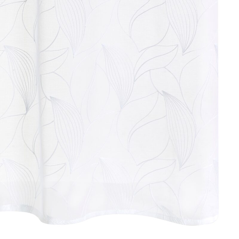Voilage ALOHA coloris blanc 140 x 250 cm