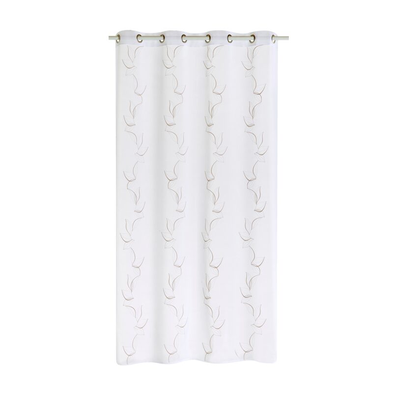 Voilage MAEVA coloris beige 140 x 240 cm