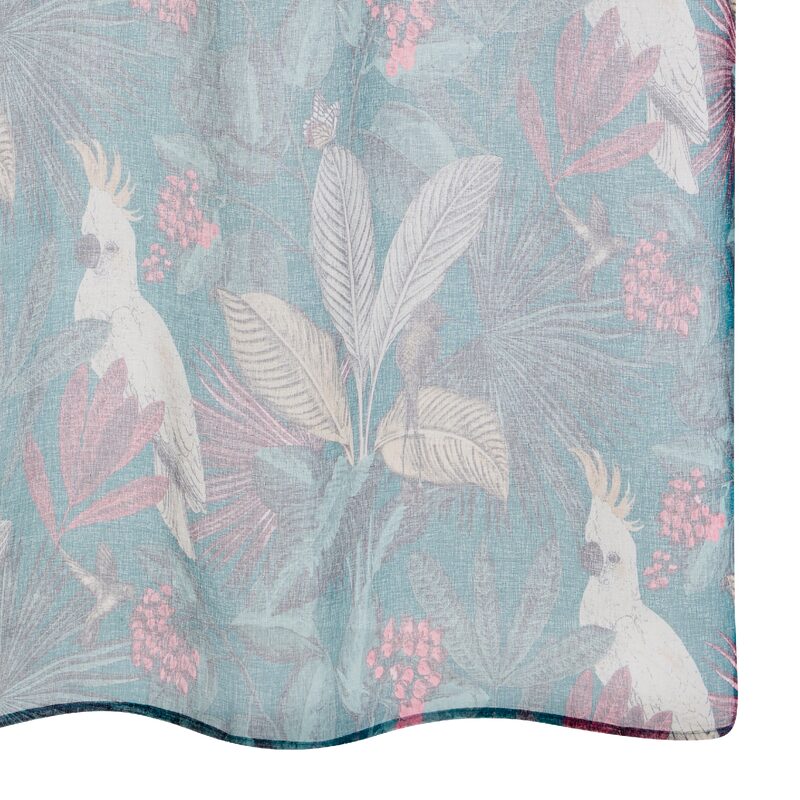 Voilage WAYAGA coloris vert 140 x 250 cm