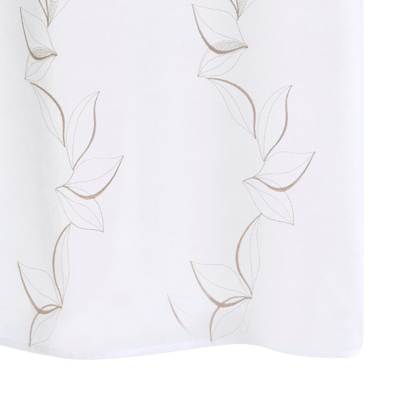 Voilage MAEVA coloris beige 140 x 240 cm