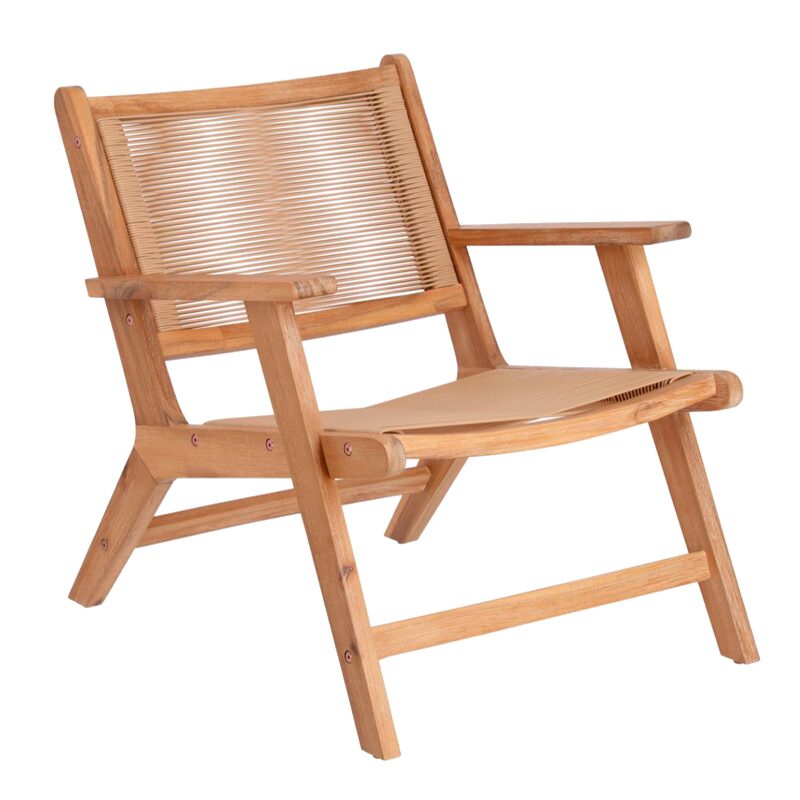Fauteuil GERALDA coloris naturel