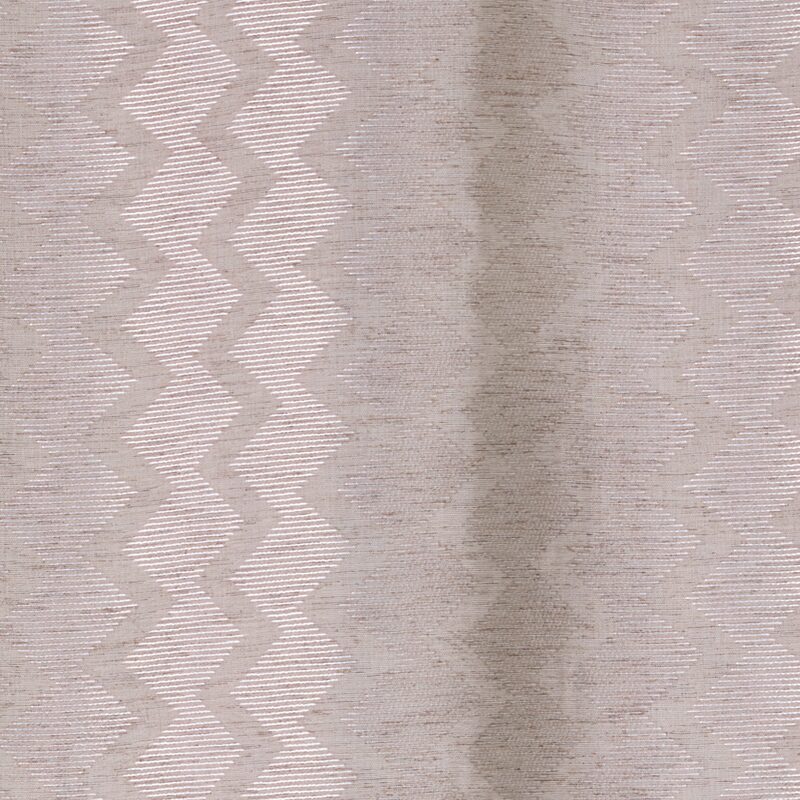 Voilage GHARDAIA coloris beige rosé 140 x 240 cm