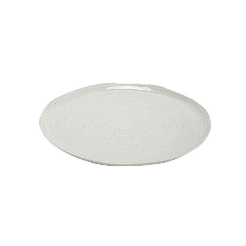 Assiette ALBANE coloris gris