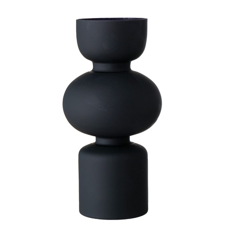 Vase EMELIA coloris noir