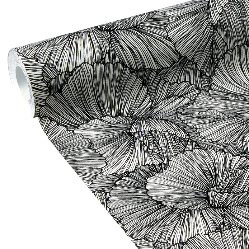 Papier peint intissé AMELIA coloris noir
