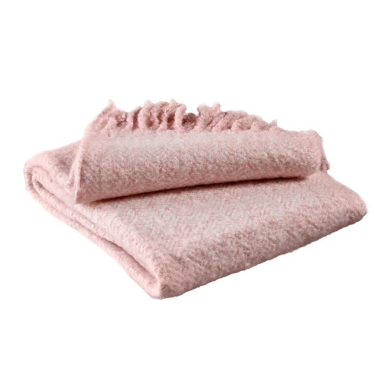Plaid FREJA coloris rose