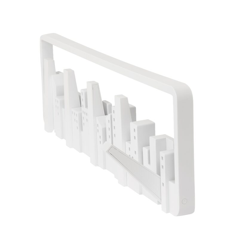 Patère URBAN SKYLINE coloris blanc