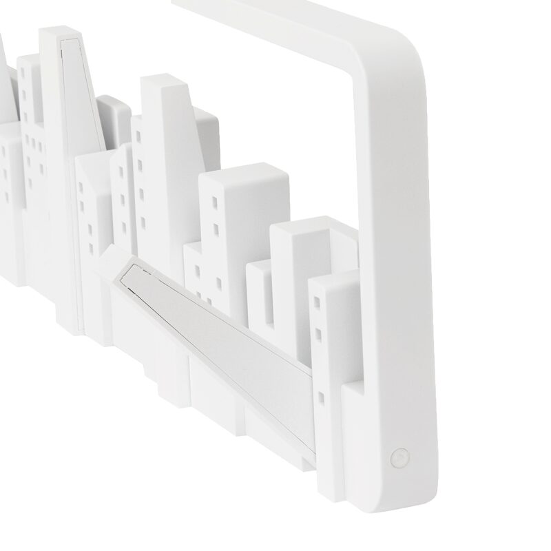 Patère URBAN SKYLINE coloris blanc