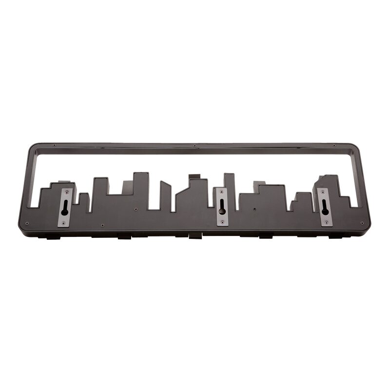 Patère URBAN SKYLINE coloris noir