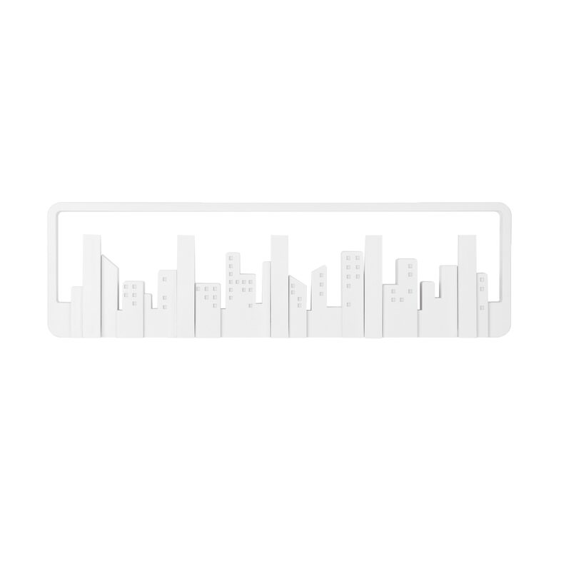 Patère URBAN SKYLINE coloris blanc