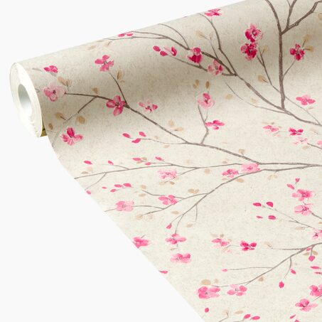 Papier peint intissé TOKYO BLOSSOM X METROPOLITAN STORIES écru