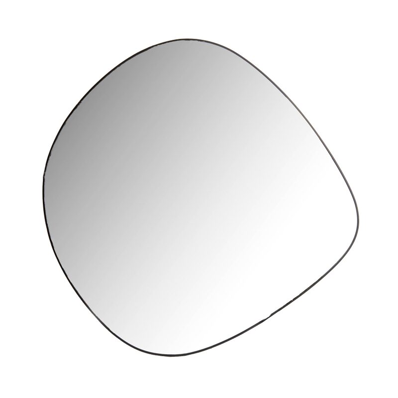 Miroir en métal ENZO 59,5 x 59 cm