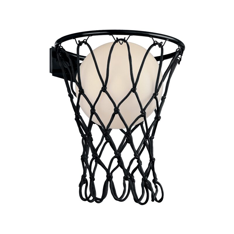 Applique BASKETBALL coloris noir 57 x 30 cm