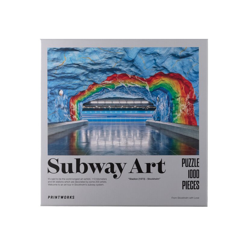 Puzzle PUZZLE ART RAINBOW