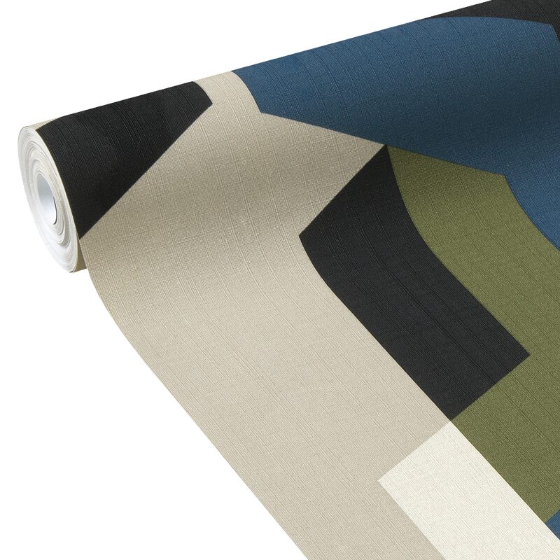 Papier peint intissé JASPER coloris multicolore