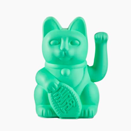 Donkey Figurine LUCKY CAT coloris mint