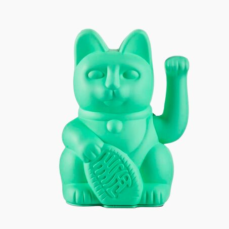 Donkey Figurine LUCKY CAT coloris mint