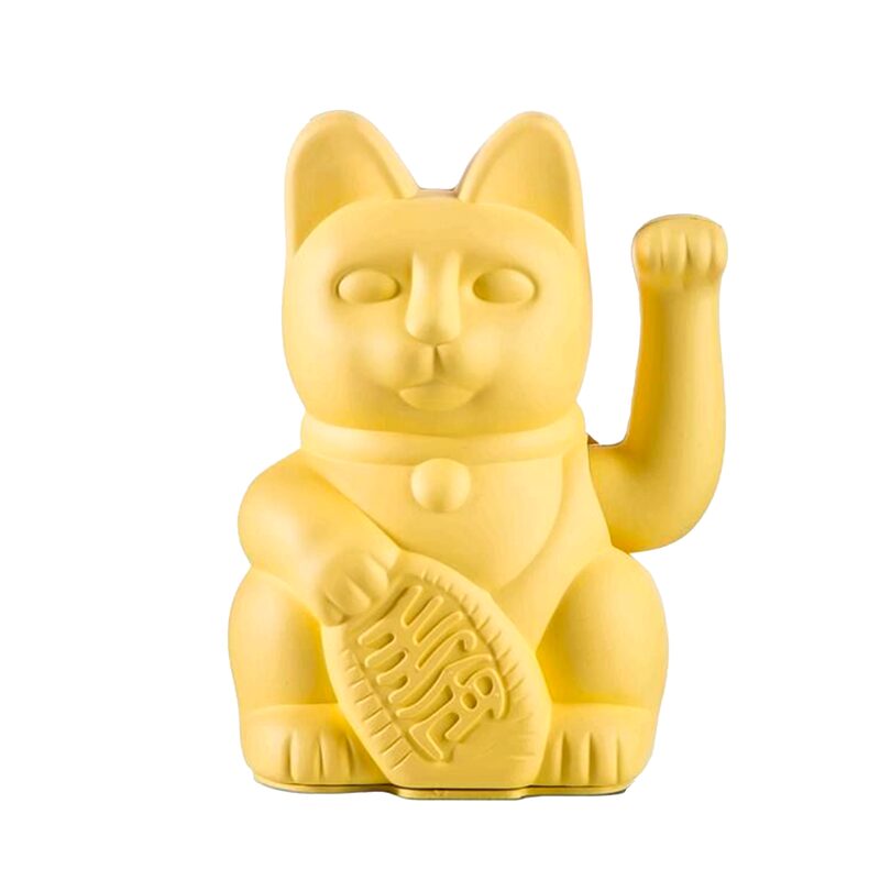 Figurine LUCKY CAT coloris yellow