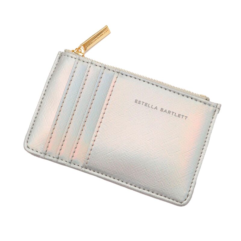 Porte-monnaie POSITIVE VIBES coloris argent
