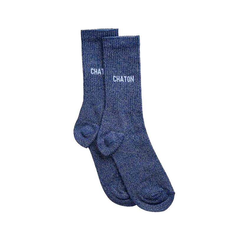 Chaussettes CHATON PAILLETTES 36/40 coloris bleu