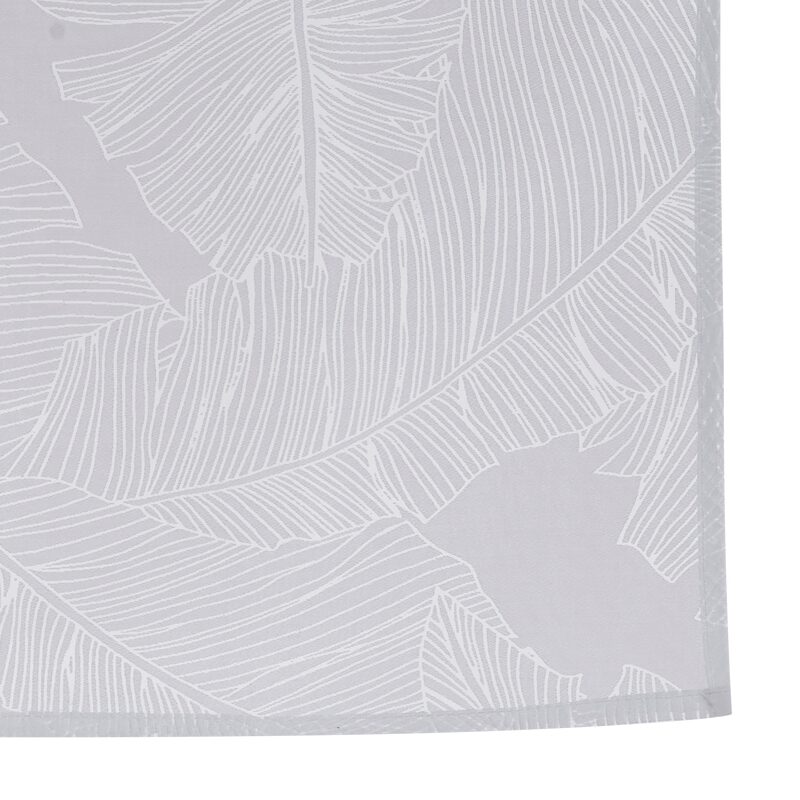 Vitrage BRAHA coloris blanc 60 x 120 cm