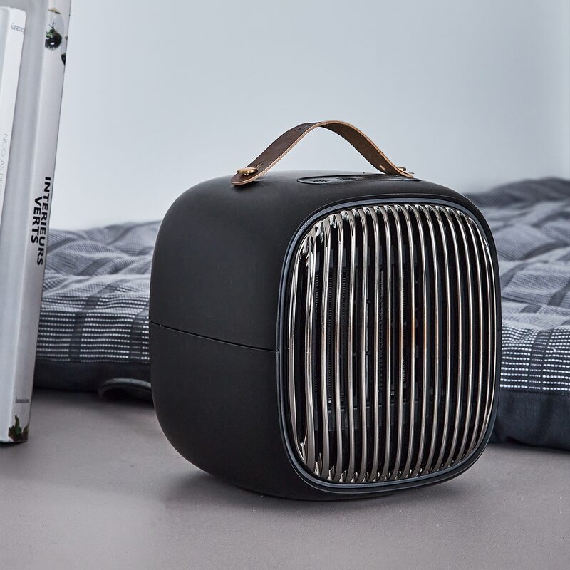 Chauffage CUBE coloris noir