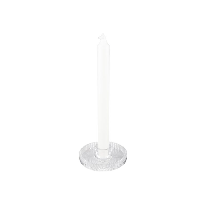 Bougeoir VELLA coloris transparent