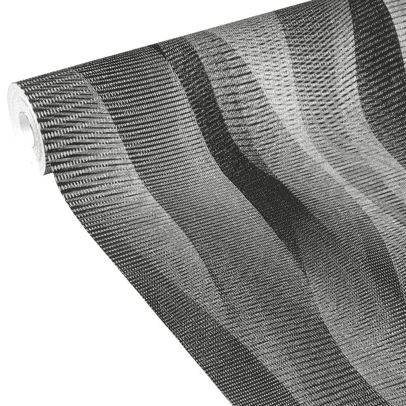 Papier peint intissé EZRA coloris argent